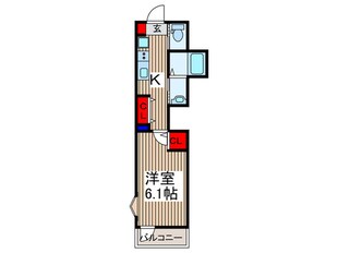 ＭＥＬＤＩＡ大和田Ⅳの物件間取画像